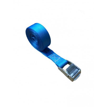 Blue tightening strap with buckle 3m / 25mm