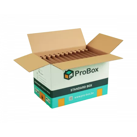 Moving Box 12 Plates - Reinforced Protection | ProBox