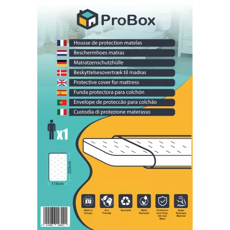 Protective cover for 1 person mattress | ProBox