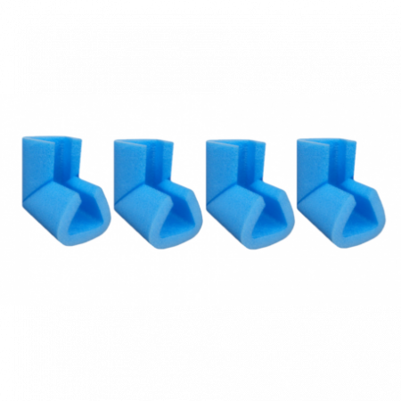 Pack de 4 coins mousse 30mm de large