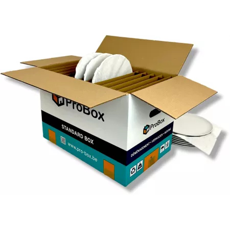 Verhuisdoos 12 platen - Versterkte bescherming | ProBox