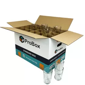 Carton Déménagement Verres 24/48 - Sécurité Maximale | ProBox